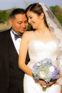 bride and groom wedding photo