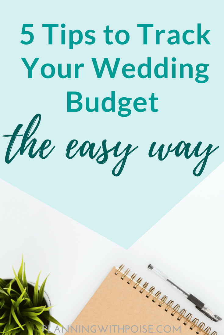 Track Your Wedding Expenses
